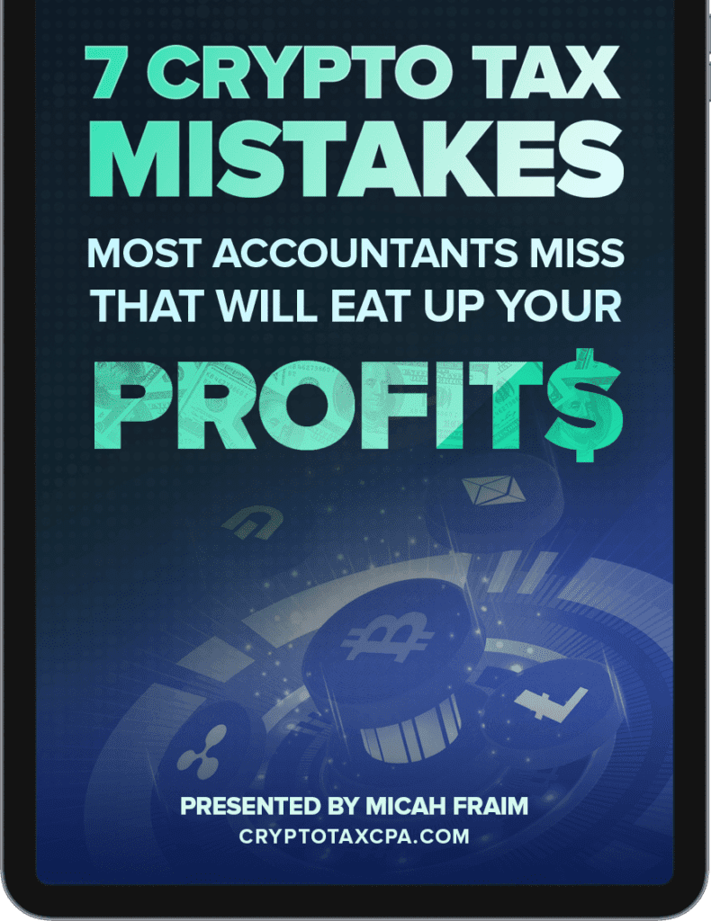 front cover of '7 Crypto Tax Mistakes' book