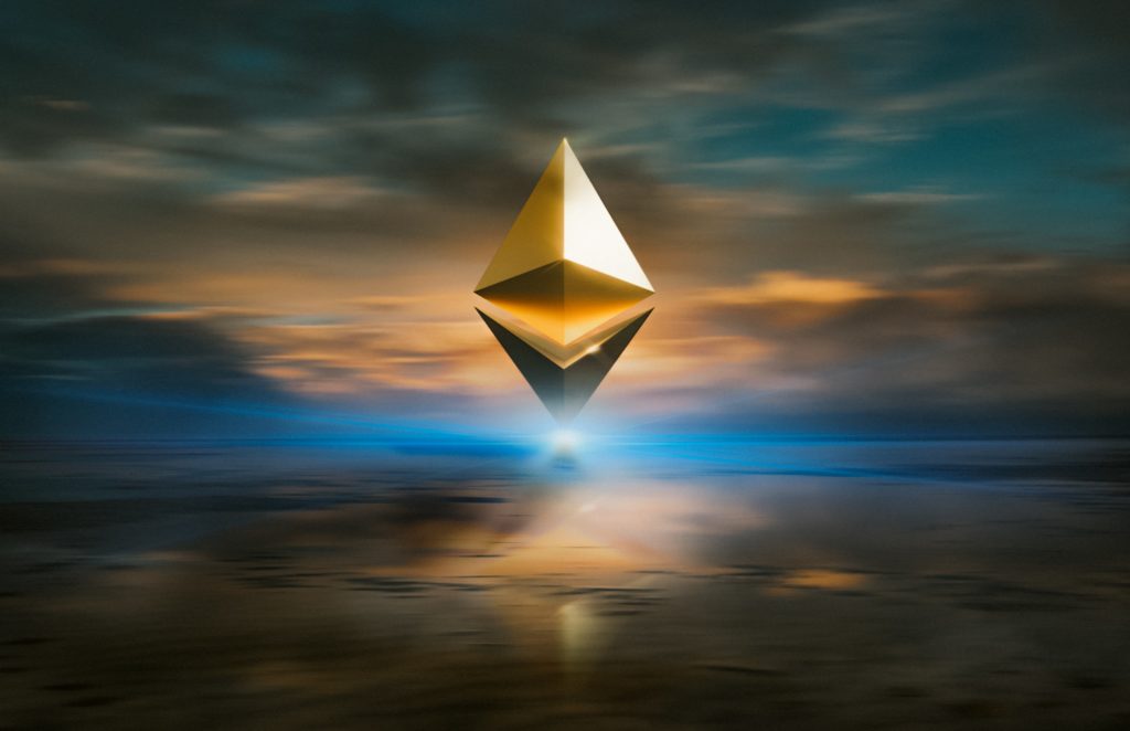 Ethereum token over horizon